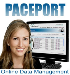 PacePort Online Data Management